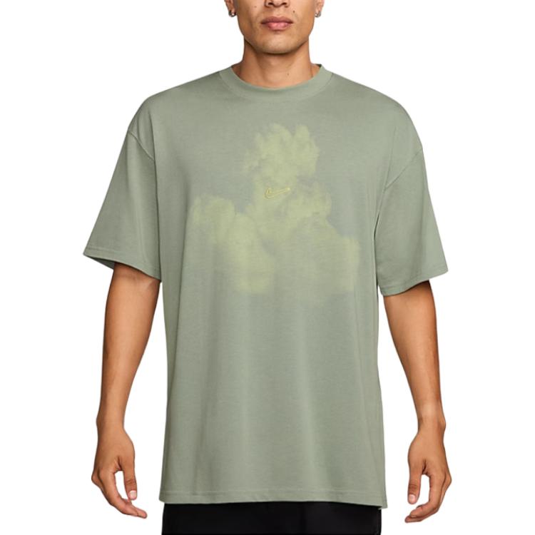 

Nike Sportswear Running Minimalist Short Sleeve T-Shirt Men Tops Dark-Green HJ0779370 M