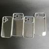 iPhone 16 Epoxy Groove Lens Case, Full Coverage for 16PROMAX/15/14 - Cream Glue Material