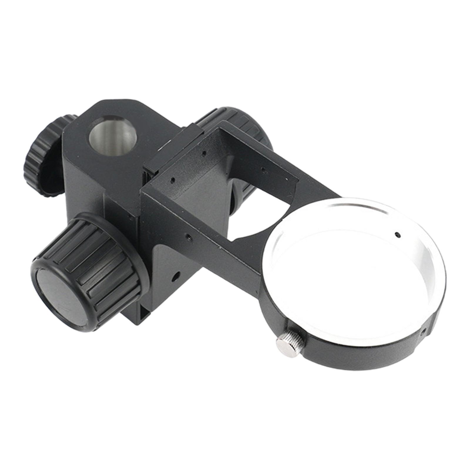 

Фокусировочный кронштейн микроскопа, подставка для точной фокусировки, настольная подставка, профессиональный кронштейн для объектива, держатель для руки чёрный