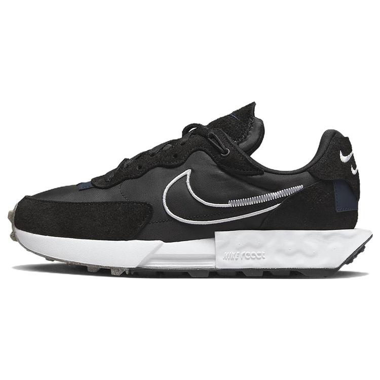 Nike Fontanka Waffle Black White Women's DC3579-005 cm