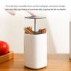 Toothpick Box Home Supplies Storage Case Multicolored Automatic Wheat Multifunctional Compact Size Toothpicks Holder