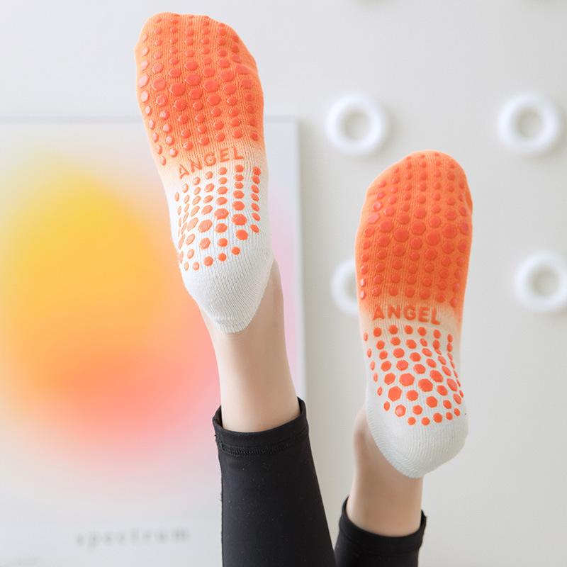 Ladies Yoga Socks Performance Colorful Pilates Sock Professional Fitness Antiskid Sports Ballet Dance Barefoot Workout Ankle S Practical Use