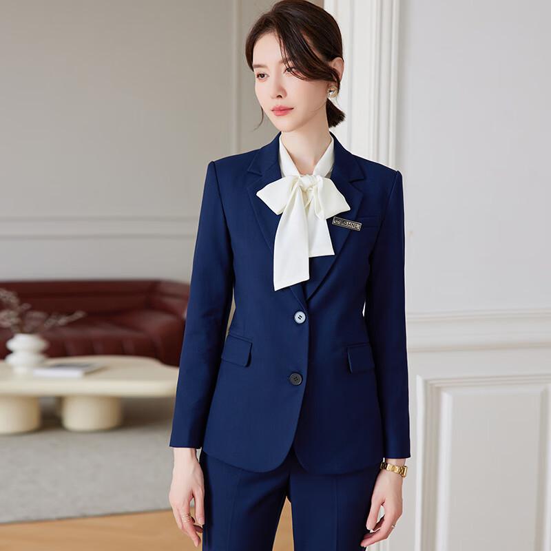 Women's Double-Button Business Suit Set
