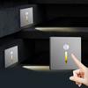 Motion Sensor LED Stair Footlight Recessed LED Step Light Lighting Fixture Wall Lamp  Staircase