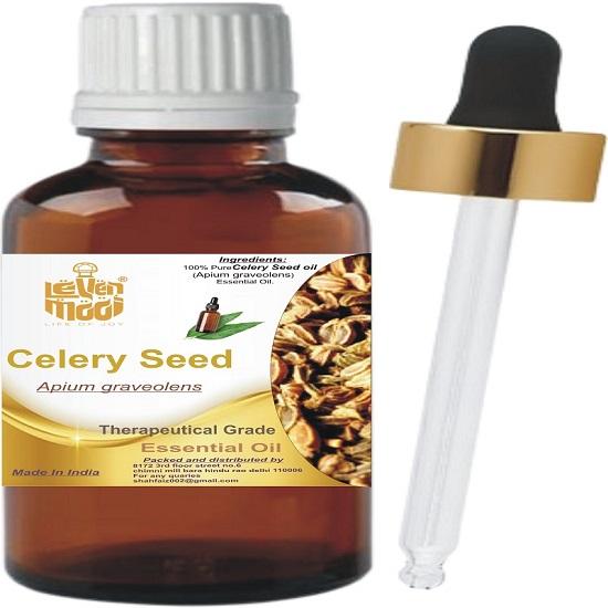 Levenmooi Celery Seed (Apium graveolens) Pure & Natural Therapeutic Grade Essential Oil Glass