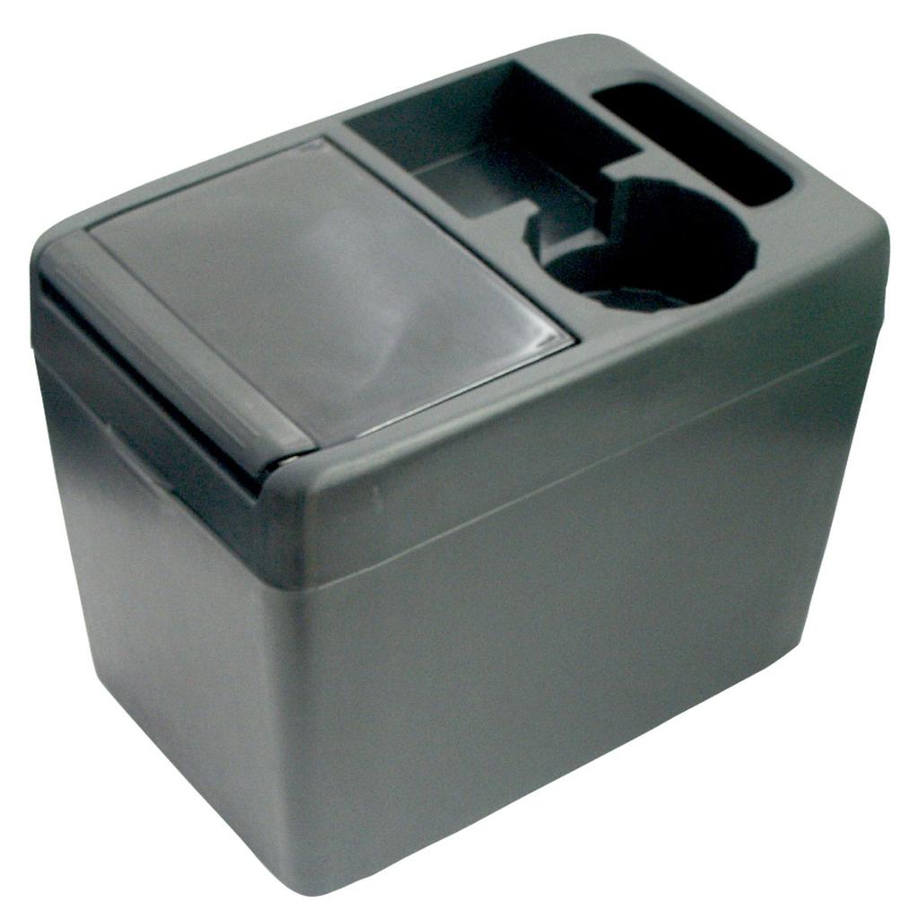 Tsuchiya Yac Large Trash Car Interior Accessories Can, 10L, Black, PZ-343,