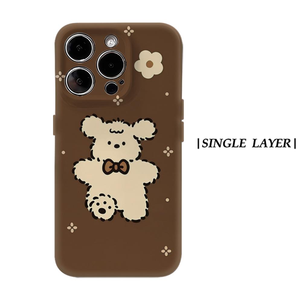 

Cuddly Teddy BowFor Magnetic Phone Case for IPhone 17 16 15 14 13 Pro Max Plus Single Double-layer Tough Case IPHONE17PROMAX