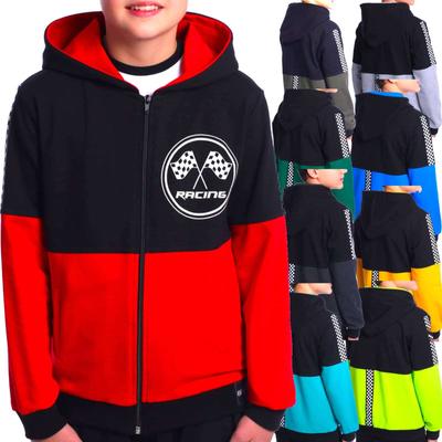 Boys' Sweat Jacket with Motif Print