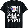 Funny Fafo Trump Fafo American USA T-Shirt