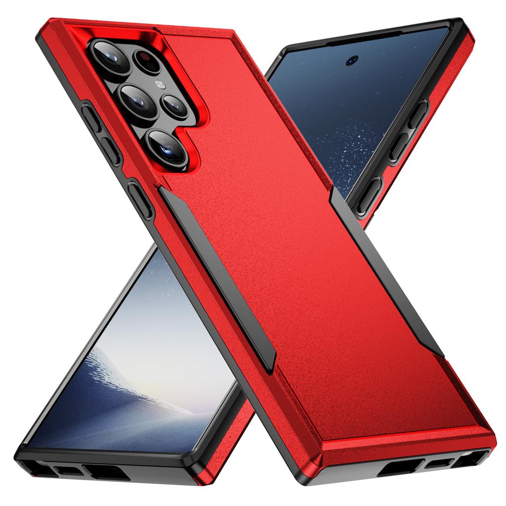 Military Armor Shockproof Case For Samsung S26 Ultra S25 Plus S24 S23 S22 S21 FE  PC+TPU Dual Layer Strong Protection Back Cover