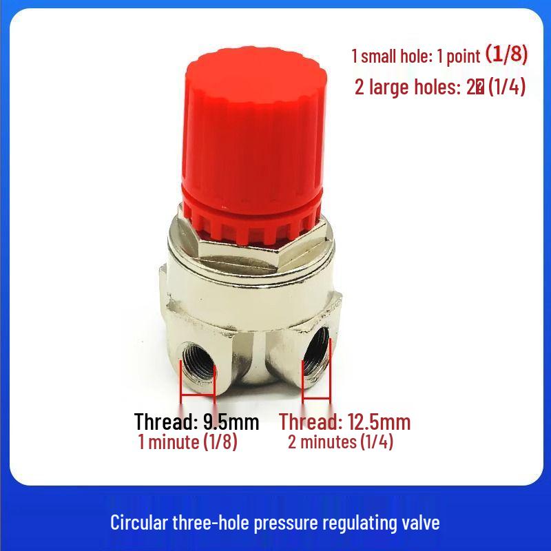 Pneumatic Air Compressor Pressure Reducing Valve with Adjustable Air Outlet