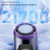 Foldable Portable Fan With Ice Ceramic Cooling 199 Wind Speeds Digital Display Quiet Operation For Home Travel Gift