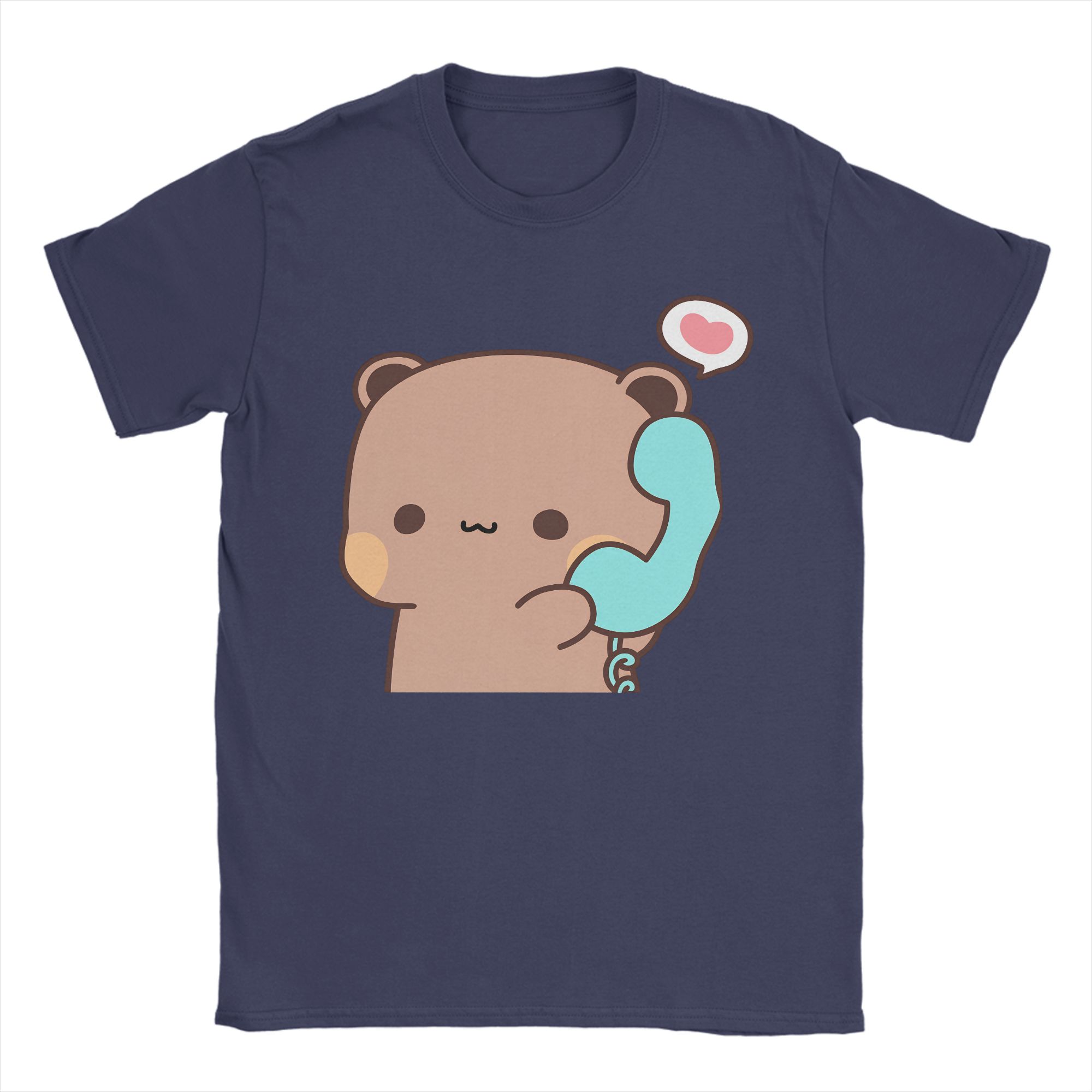 

Men TShirts Dudu Is Making A Call To His Bubu Funny Pure Cotton Tee Shirt Short Sleeve T Shirts Round Collar Clothing Party 4XL