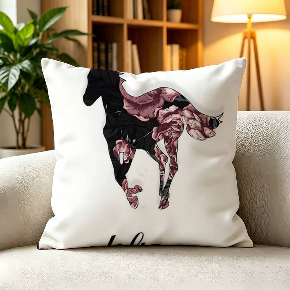 DDeftones Rock Band  Square DoubleSided printed Pillow Case Bedroom Bedside Pillow Sofa Cushion Cover