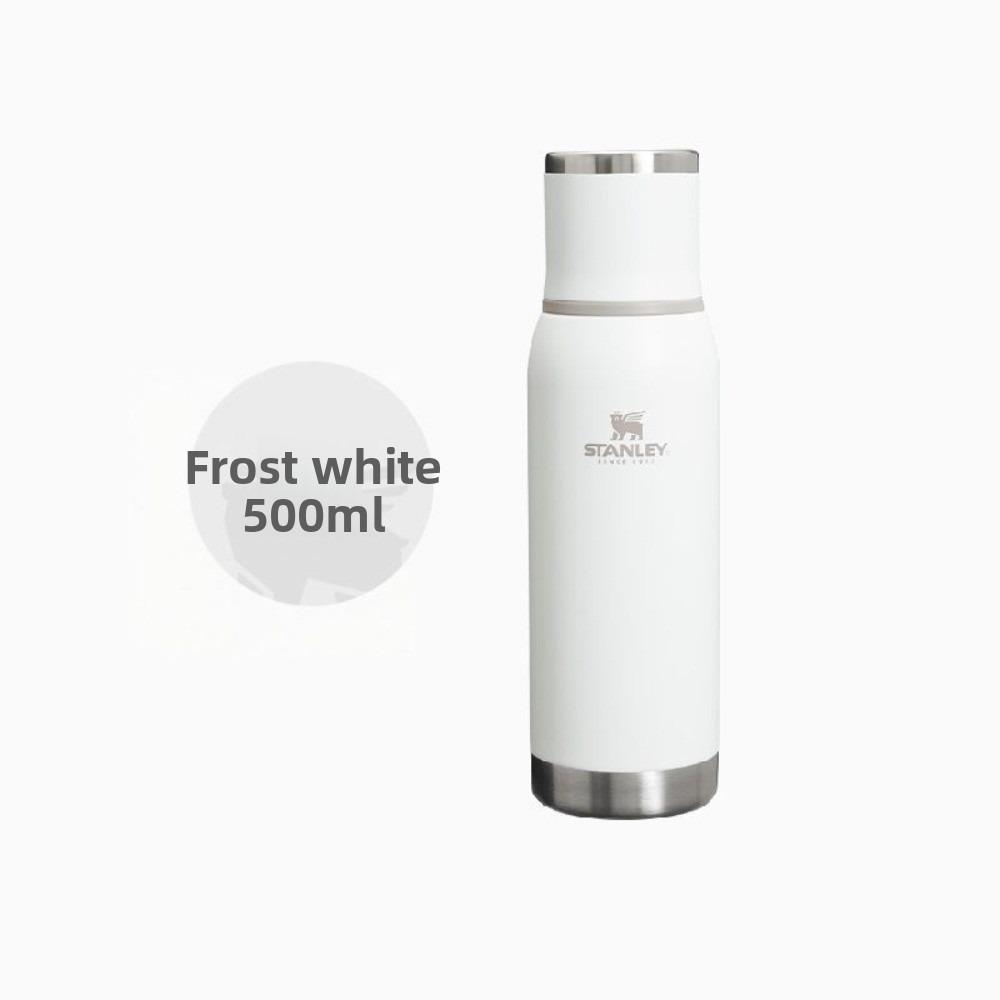 STANLEY Adventure Series 500ml Stainless Steel Insulated Thermos – Hammer Green / Frost White