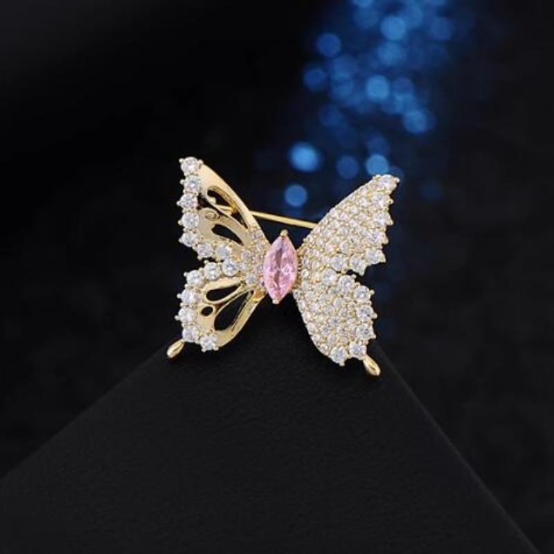 1Pc Fashion Butterfly Brooch for Women Men Exquisite Butterfly Insect Brooches Pins Jewelry Accessories Party Gifts