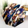 Genshin Impact All Characters Folding Umbrella Suitable For All Seasons Portable Gift Printing Light