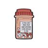 Cartoon Medicine Bottle Alloy Brooch: European & American Style Enamel Badge for Clothes & Bags