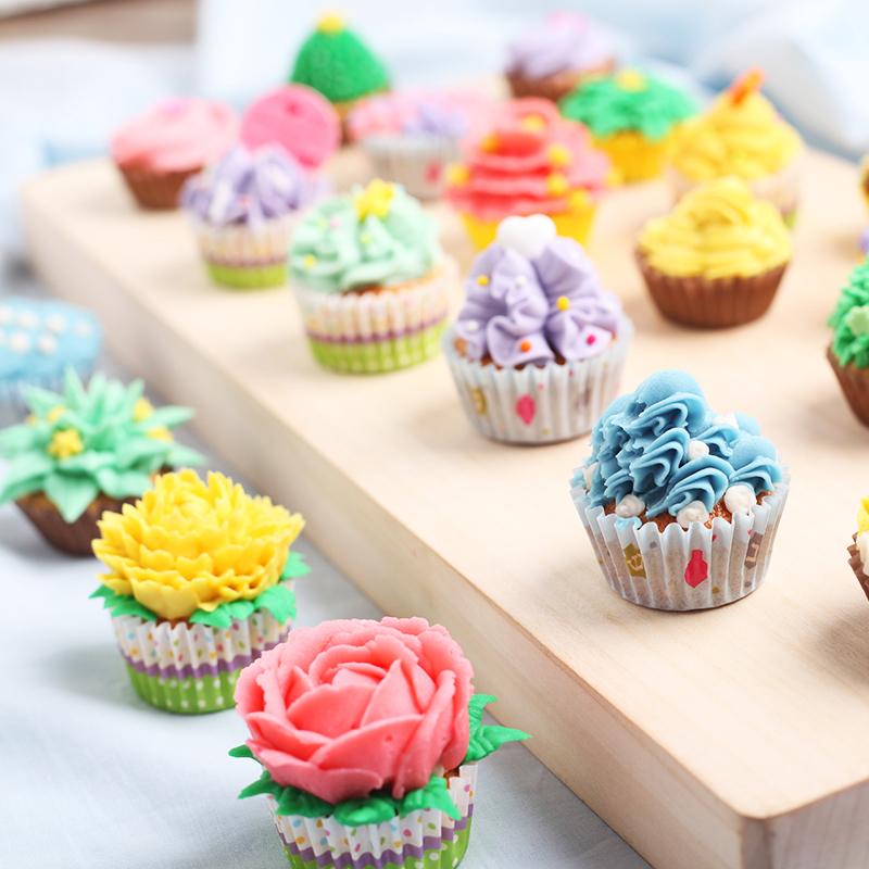 BCMJHWT #1E Cream Piping Nozzle Decor Tip Large Size Cream Flower Rose Icing Tips Nozzles Cake Fondant Baking Tool Cupcake Decor