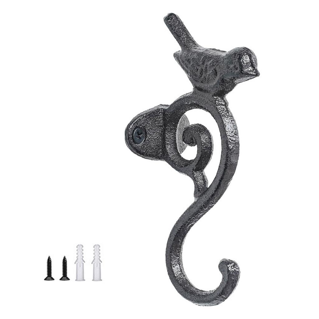 Rustics Iron Wall Hook With Bird Design Perfect For Keys And Small Bags