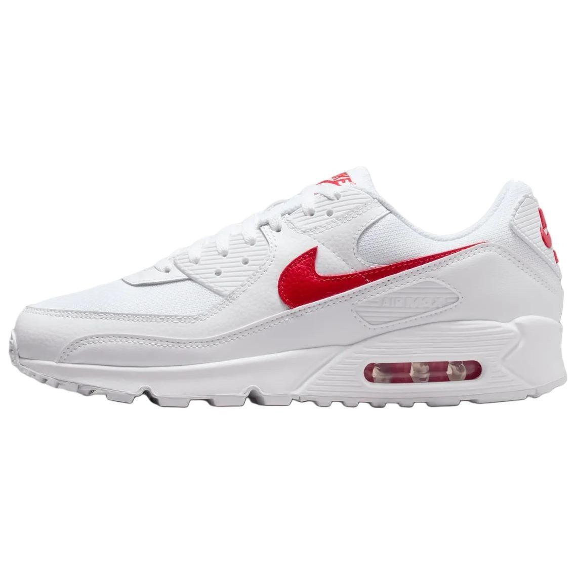Nike Air Max 90 White University Red Men s DM0029-120 EU 47.5