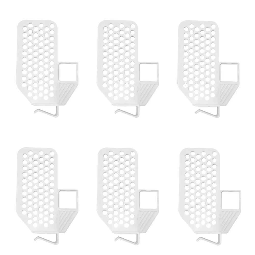 

6Pcs Plastic Fridge Storage Drawer Organizer Adjustable Save Space Freezer Dividers Clip-on Multifunctional