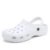 Men's and Women's Summer Garden Sandals - Solid Color Baotou Beach Shoes for Couples