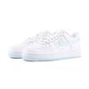 Nike Air Force 1 Refreshing Slip Resistant Abrasion Resistant Low top Skateboard Shoes Women's White Blue IH0640-161(Team448-)