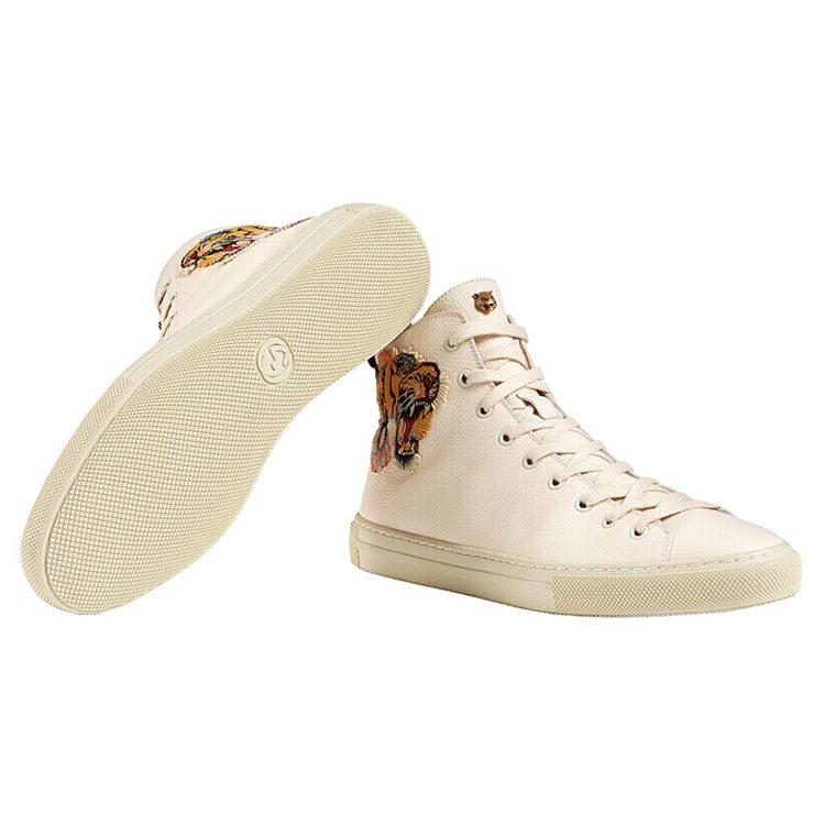 Gucci Leather High Top 'Tiger' 478337 BXOA0 9064