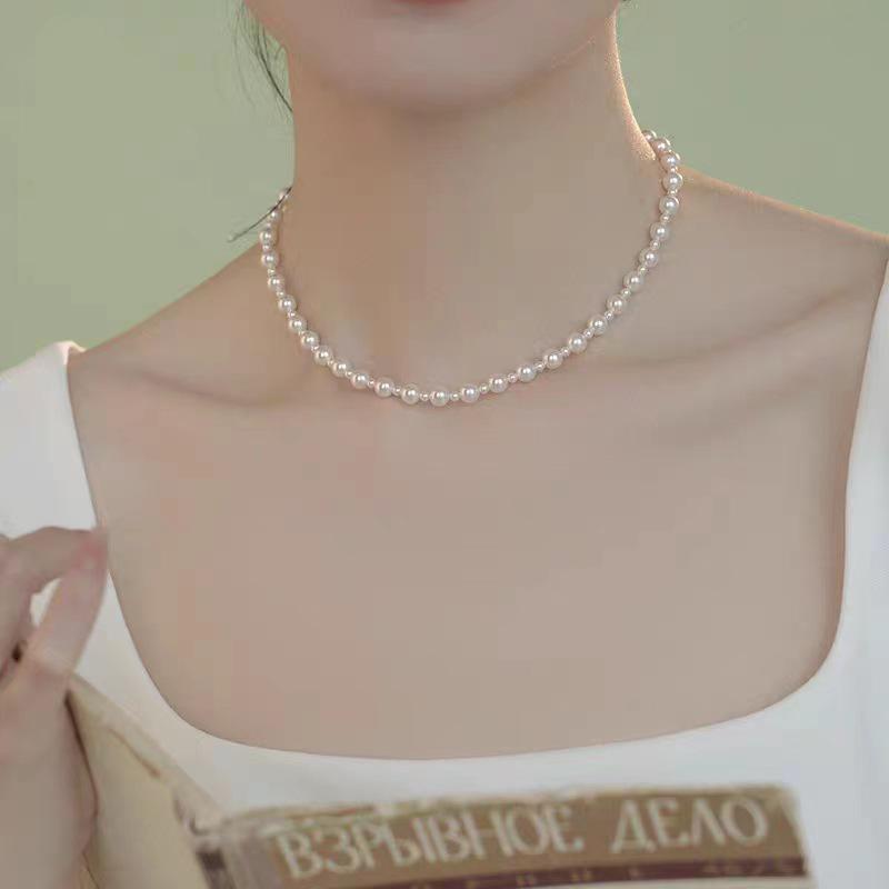 

NK-65 High-End Pearl Choker Necklace - Luxury Women s Jewelry