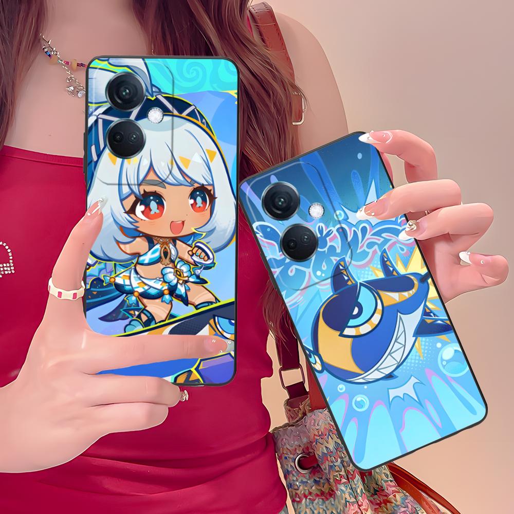 Spiel GI Mualani Mattes TPU-Handyhülle für OPPO Find X9 X8 X7 X6 X5 X3 X2 Plus s Pro Ultra Lite Bunte Druckabdeckung
