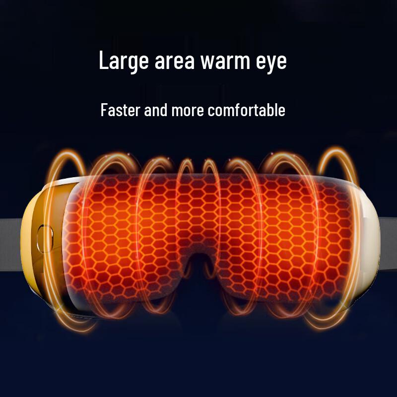 Hezheng Smart Eye Massager with Heat and Bluetooth Music