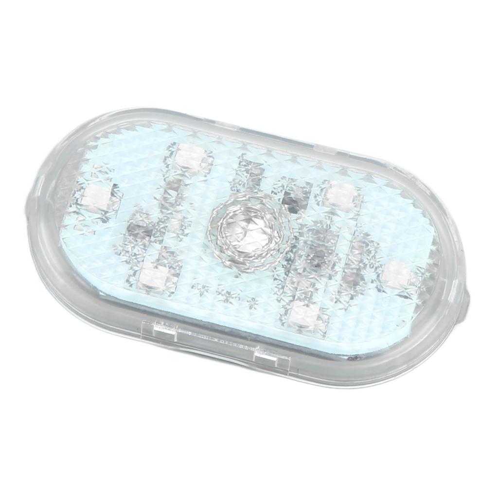 LED Car Light Touch Type Automobile Interior Mini Night Atmosphere Lamp Built in BatteryBlue