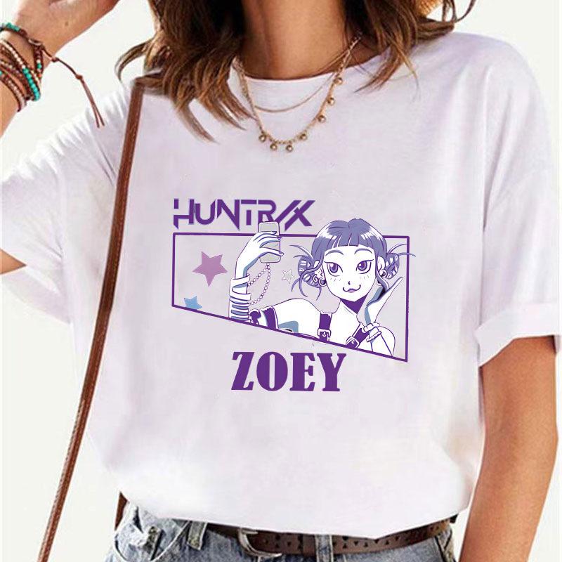 

2026 summer new Hunting Witch Girls Popular Movie UnisexWomen AllPurpose ShortSleeved TShirt EU Size Adult Modal Shirt S