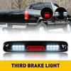 Fit For 99-07 Silverado Sierra Black Smoked 3D Third 3Rd Brake Cargo Light EOA