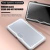 Car Sun Visor Vanity Mirror Rechargeable Touch On Screen LED Light Makeup Mirror Car Visor Lighted Mirror Sun Visor Mirror Vanit