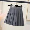 2025 New Summer A-Line Pleated Skirt for Petite Women - High Waist, Versatile, Short Length