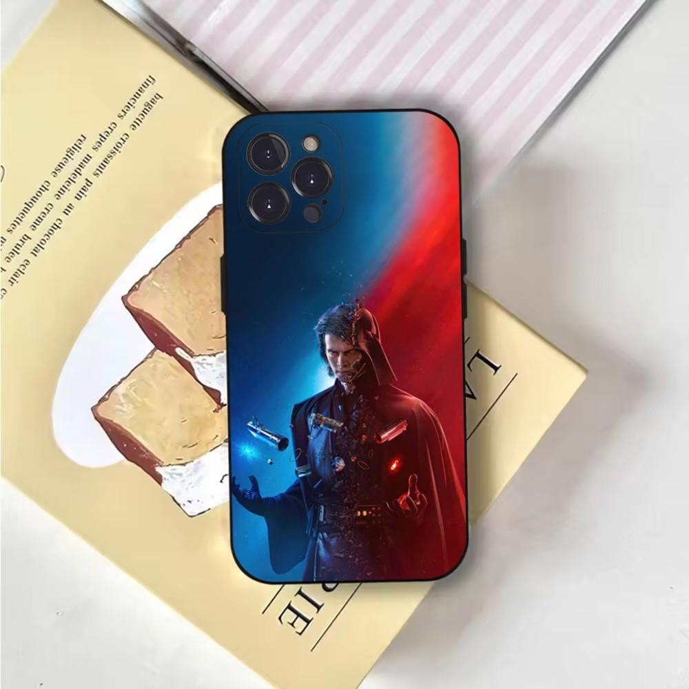 Cool A- Anakin S-Skywalker Phone Case For iPhone 16,15,14,13,12,11,Pro,X,XS,Max,XR,Plus,Mini Soft Black Cover