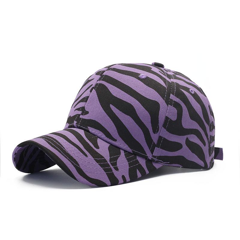 New cow print cap men's and women's fashion outdoor visor simple cow leopard print baseball hat