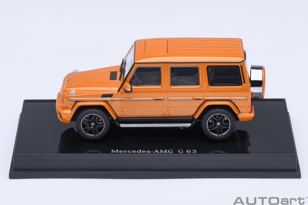 AUTOart Scale G 63 2017 Finished Product 20202 1/64 Mercedes-AMG (Orange)