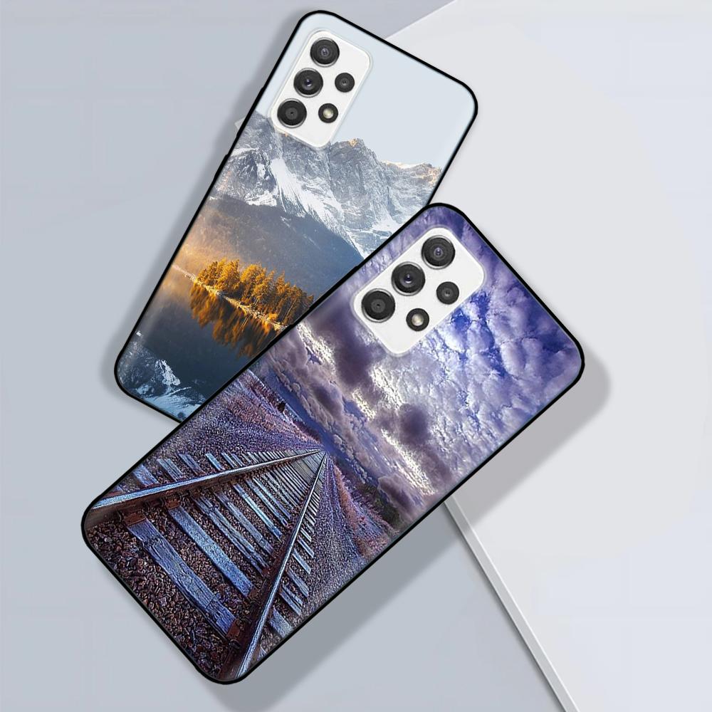 Cover For Samsung A72 Case Soft Liquid Silicone Housing For Samsung Galaxy A72 Case A 72 Full Protection High Quality Fundas