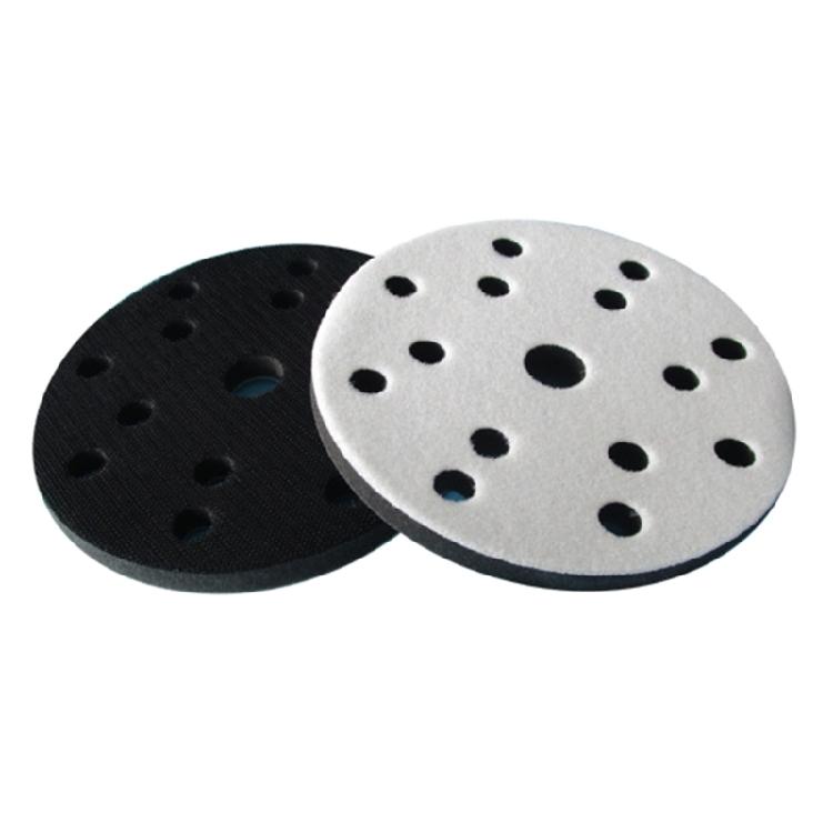 15 Hole 150mm Polishing Interfaces Pad Heavy Duty Foam Sanding Pad for Woodworking Auto Detailing Tools Accessories