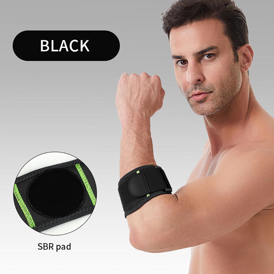 Gtubike 1 Stück Tennis Golfball Ellbogenband Unterarmstützband Kompressions-Ellbogenband Kompressionspolster Ellbogenstütze zur Schmerzlinderung