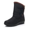 Women Snow Boots Winter Waterproof Plus Velvet Warm Ankle Boots Comfortable Non-slip Women Cotton Shoes Outdoor Snow Boots