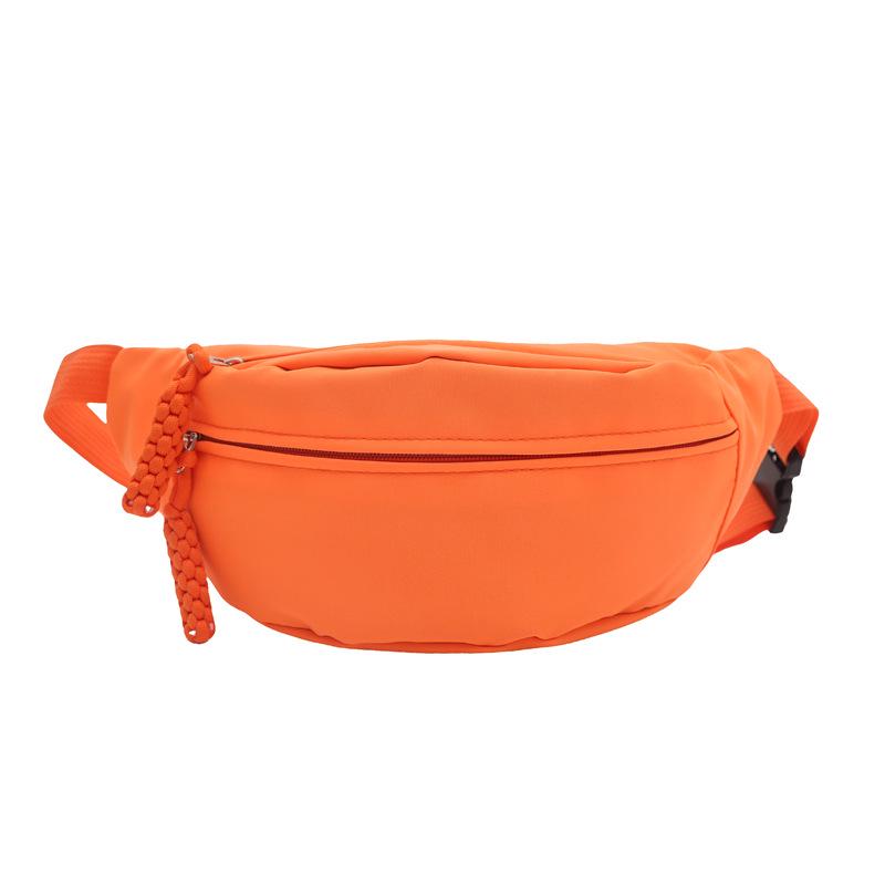 

Унисекс Спортивная нагрудная сумка кроссбоди - Повседневная сумка для хранения телефона и поясная сумка для мужчин оранжевый