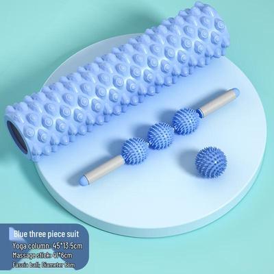 Ensemble d'rouleau musculaire et d'outil de massage de yoga