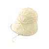 Princess Lace Trim Fisherman Hat Cotton Sun Protection Hat Wide Brim Hat  3-8 Years Old Girls