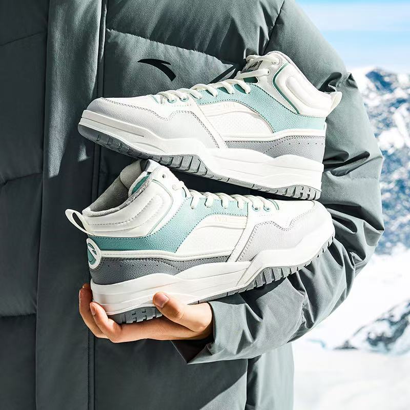 Anta Score complet Navettage Confortable Simple Tendance Enveloppant Durable Chaussures de skate montantes pour hommes Chaussures de skate 112548973-1