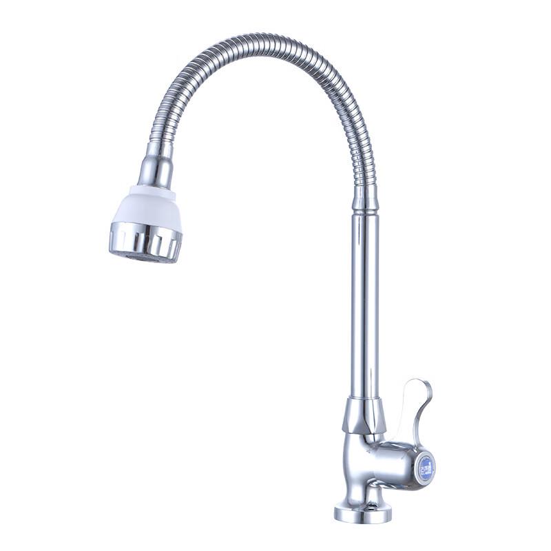 Xuanyong Deck-Mounted High-Arch Cold Water Kitchen Faucet