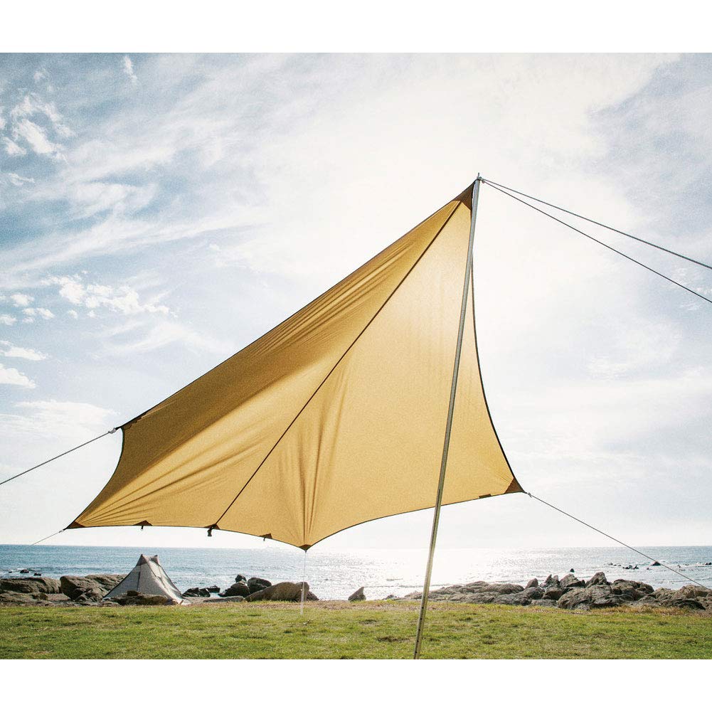ogawa Tarp Pentagonal Type System Tarp Penta 3 x 3 [3m x 3m] 3337 Brown